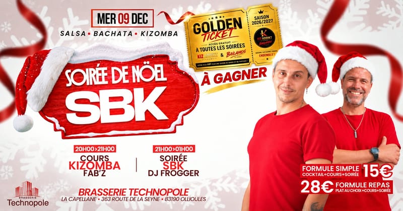 CHRISTMAS TECHNOPOLE SBK / 9 DECEMBRE