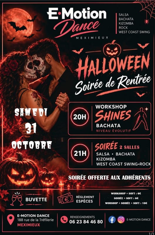 EMD - Soirée de rentrée Halloween