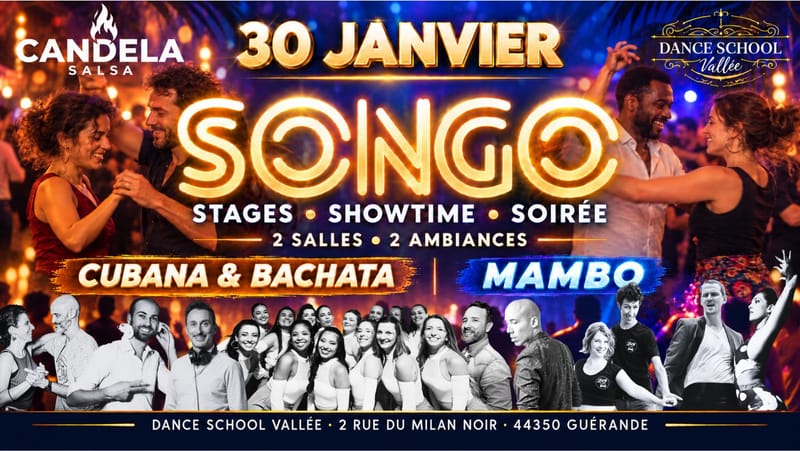 SONGO winter Edition: 2 salles 2 ambiances MAMBO / /vs // SALSA CUBANA y BACHATA