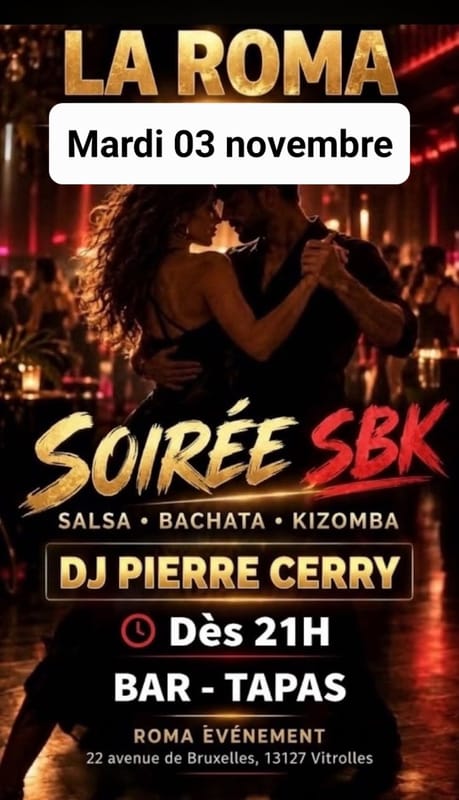 Soirée SBK Solidaire à La ROMA
